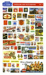 501-4 Signs for Gas and Auto  Repair